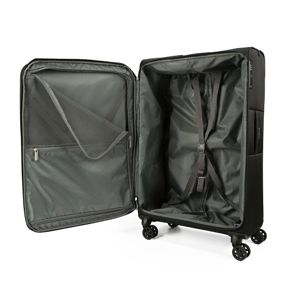 Samsonite Base Breeze 4 roulettes Trolley 78 cm avec soufflet d'extension