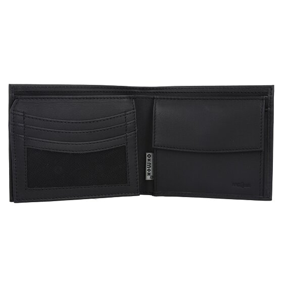 oxmox Leather Porte-monnaie Protection RFID Cuir 12 cm