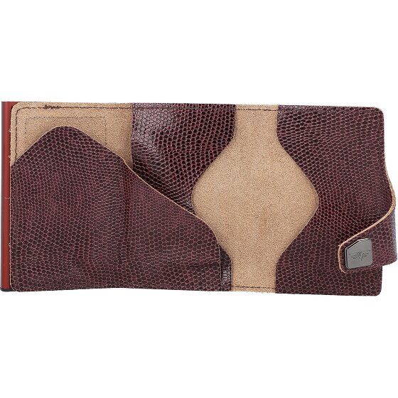 Tru Virtu Click & Slide Porte-cartes de crédit RFID en cuir 6,5 cm