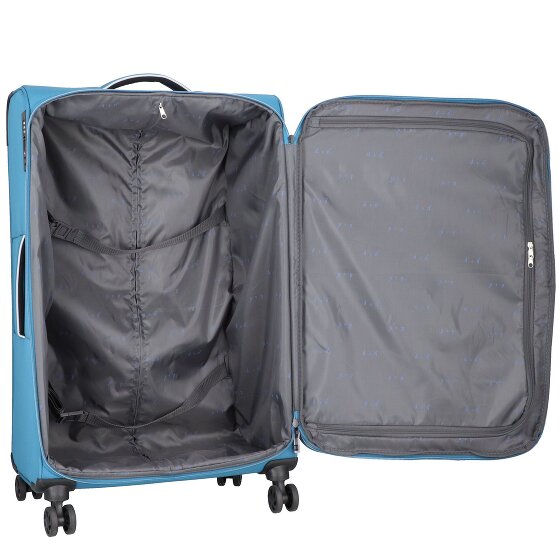 d&n Travel Line 9204 4 roulettes Trolley L 76 cm avec soufflet d'extension