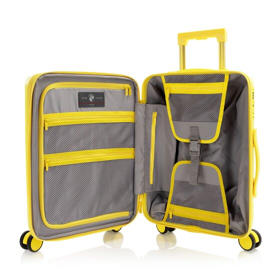 Heys HiLite 4 roulettes Trolley de cabine S 52.5 cm avec soufflet d'extension