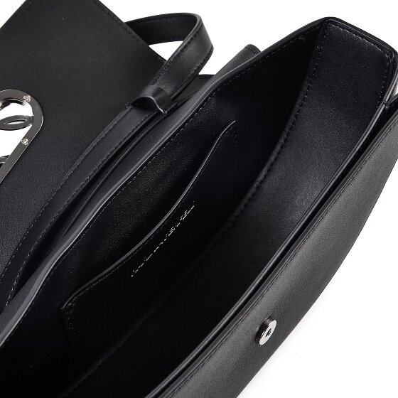 Karl Lagerfeld Signature Sac à bandoulière Cuir véritable 25 cm