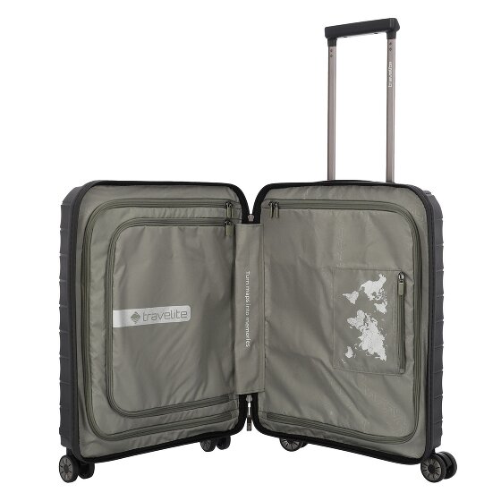 Travelite Mooby 4 roulettes Trolley de cabine S 55 cm