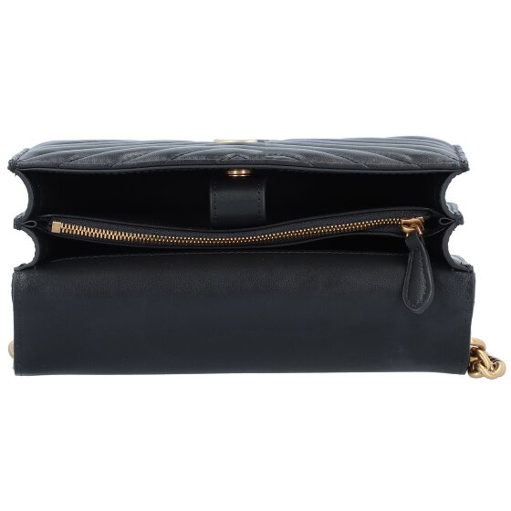 PINKO Love One Sac à bandoulière Cuir véritable 21 cm