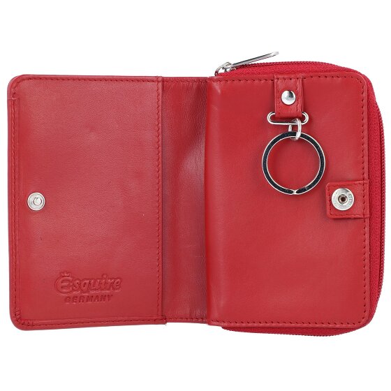 Esquire New Silk Porte-monnaie en cuir 10 cm
