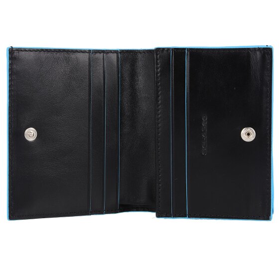 Piquadro Blue Square Porte-monnaie en cuir 11 cm