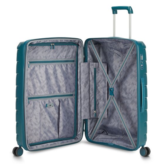 Roncato Skyline 2.0 4 roulettes Set de valises 3 pièces avec soufflet d'extension