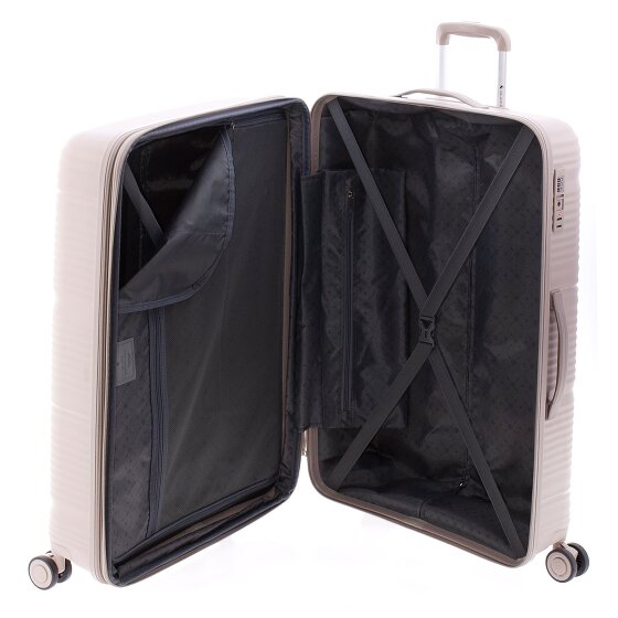 Gladiator 0800 4 roulettes Trolley 76 cm avec soufflet d'extension