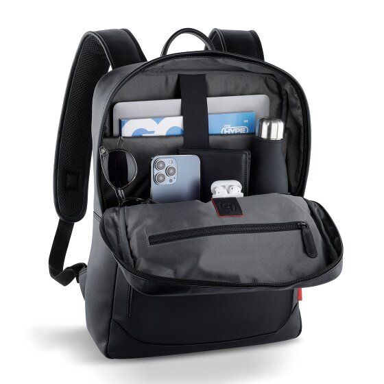 bugatti Clark Daypack Cuir 42 cm Compartiment pour ordinateur portable