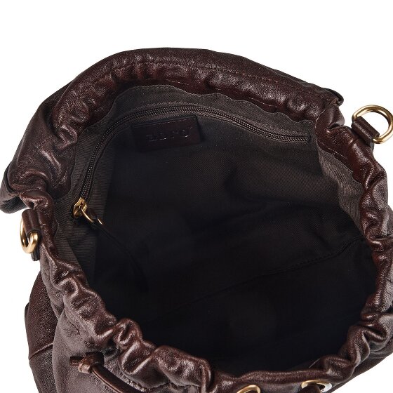 abro Temi Sac à bandoulière Cuir véritable 31 cm