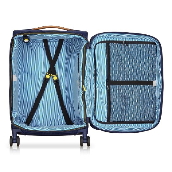 Delsey Paris Montmartre 3 4 roulettes Trolley 66 cm avec soufflet d'extension