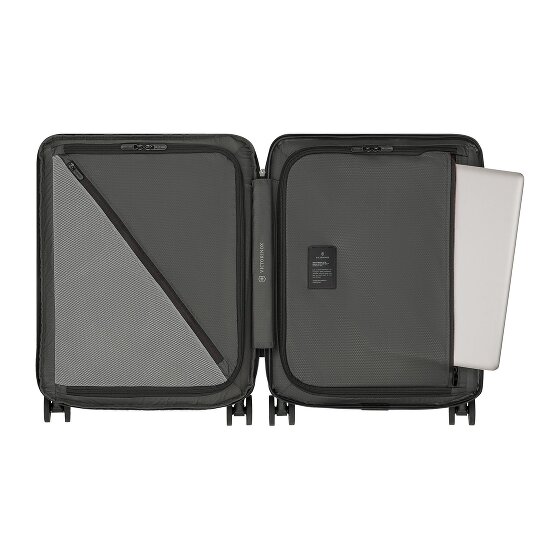 Victorinox Airox Advanced 4 roulettes Trolley de cabine S 55 cm Compartiment pour ordinateur portable avec soufflet d'extension
