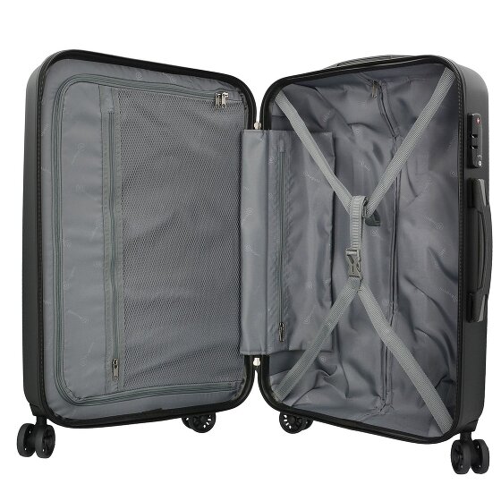 bugatti Lima 2.0 Trolley 4 roues 66 cm avec double roulettes