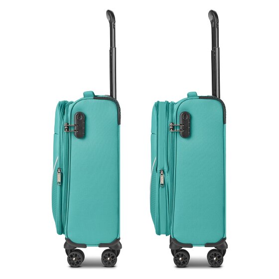 Stratic taska 4 roues Valise cabine S 55 cm avec soufflet d'extension