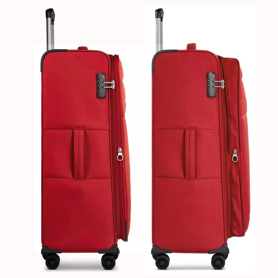 Worldpack Chicago 4 roulettes Trolley L 78 cm avec soufflet d'extension
