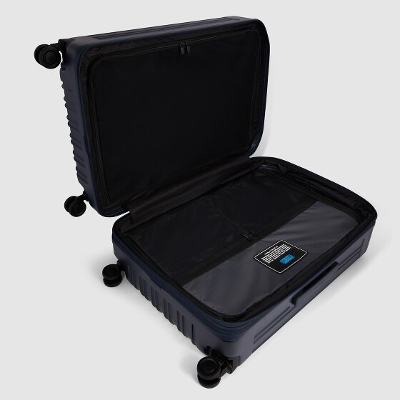 Piquadro PQ Light 4 roulettes Trolley 69 cm avec soufflet d'extension