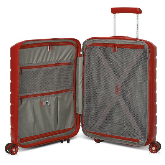 Roncato B-Flying Move 4 roulettes Trolley de cabine 55 cm avec soufflet d'extension