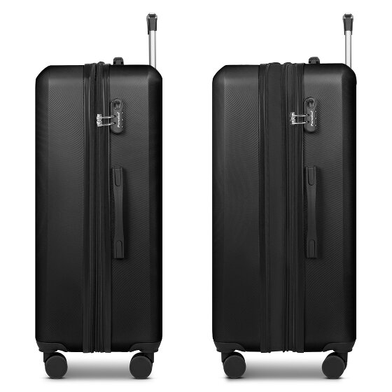 Check.In Paradise 2.0 4 roulettes Trolley L 78 cm avec soufflet d'extension