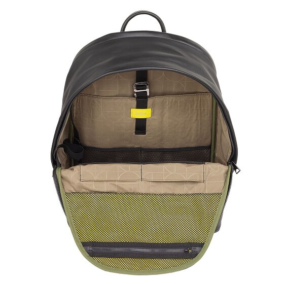 DuDu Casablanca Daypack Cuir véritable 40 cm Compartiment ordinateur