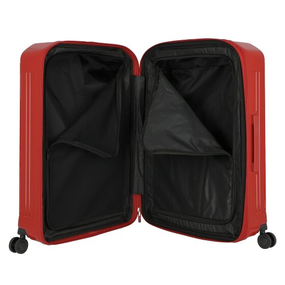 Piquadro PQ Light 4 roulettes Trolley 69 cm avec soufflet d'extension