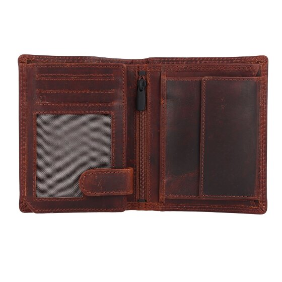 Jack Kinsky Monterey Porte-monnaie Protection RFID Cuir 10.5 cm