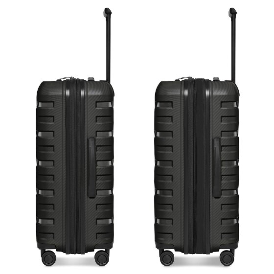 Smartbox Edition 01 4 roulettes Set de valises 3 pièces avec soufflet d'extension