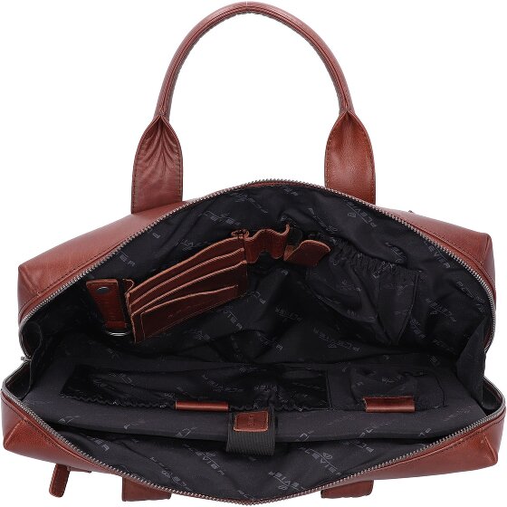 Plevier Rock Basalt Porte-documents Cuir 41 cm Compartiment pour ordinateur portable