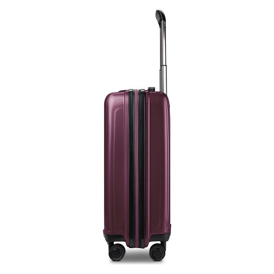 Redolz Essentials 14 – Valise cabine à 4 roues, 55 cm, modèle slim