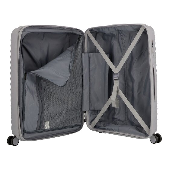 d&n Travel Line 4500 4 roulettes Set de valises 3 pièces avec soufflet d'extension