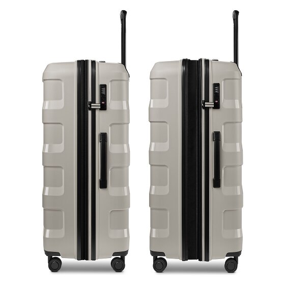 Redolz Pro PP 4 roues Valise cabine 83 cm '"avec soufflet d''extension"'