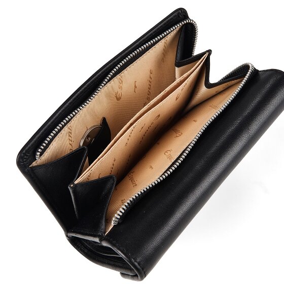 Esquire Athena Porte-monnaie Protection RFID Cuir véritable 14 cm