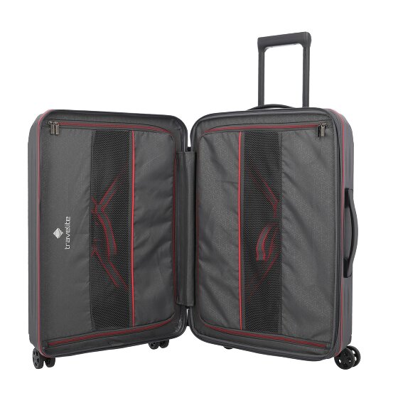 Travelite Dynamiic 4 roulettes Set de valises 3 pièces avec soufflet d'extension