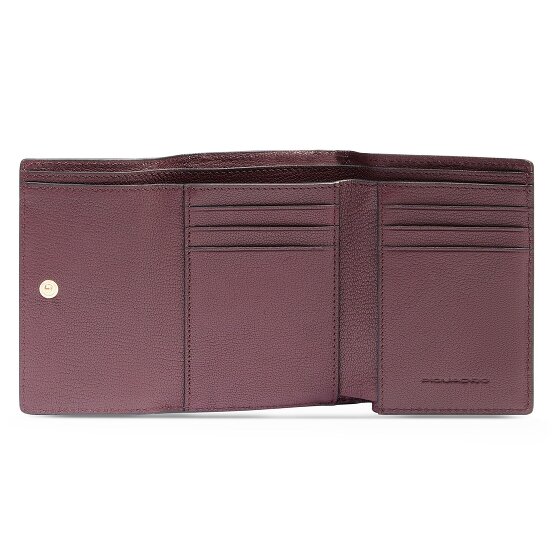 Piquadro Patricia Porte-monnaie Protection RFID Cuir 9 cm