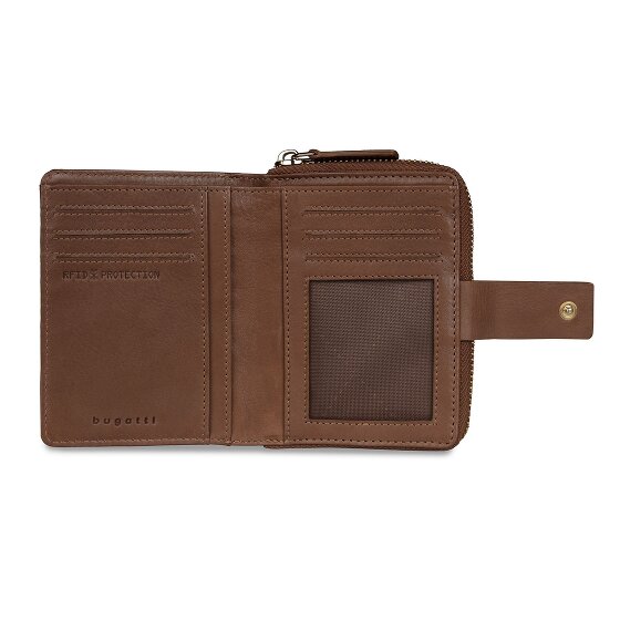 bugatti Noemi Porte-monnaie Protection RFID Cuir 12 cm