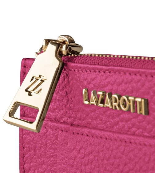 Lazarotti Bologna Leather Porte-clés en cuir 11,5 cm avec poche Air Tag