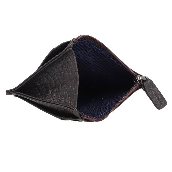 Braun Büffel Yannik Étui pour cartes de crédit Protection RFID Cuir 11 cm