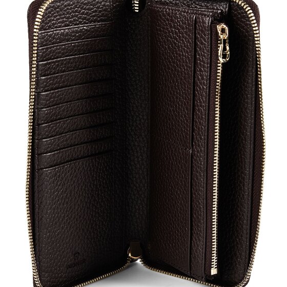 AIGNER Pura Porte-monnaie Protection RFID Cuir véritable 20 cm