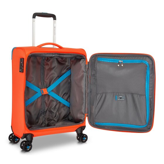 Roncato Lite Soft Neon 4 roulettes Trolley de cabine 55 cm