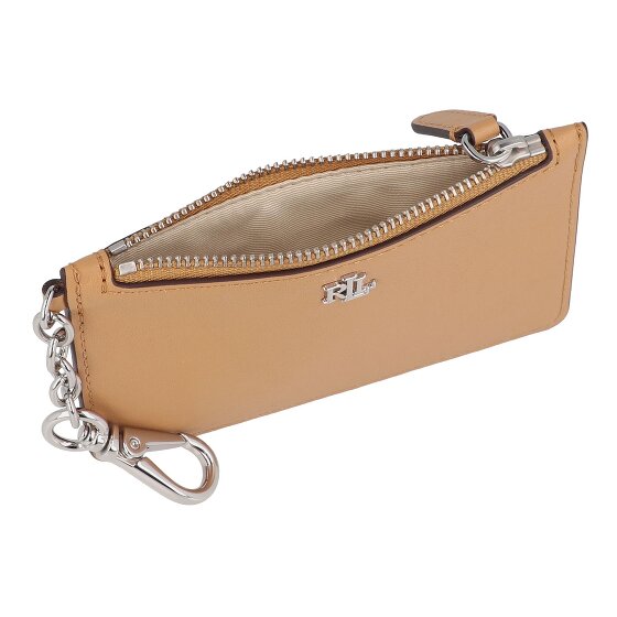 Lauren Ralph Lauren Zip Card Étui à clés Cuir 13 cm