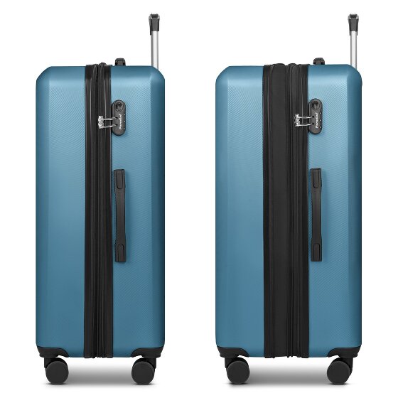 Check.In Paradise 2.0 4 roulettes Trolley L 78 cm avec soufflet d'extension