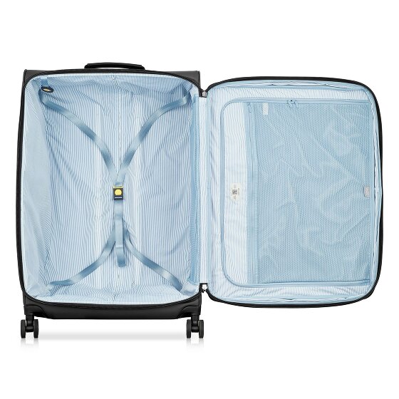 Delsey Paris Turenne Soft 4 roues Valise cabine 83 cm '"avec soufflet d''extension"'