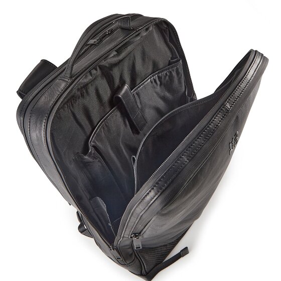 Harbour 2nd City Lights Daypack Cuir véritable 44 cm Compartiment ordinateur