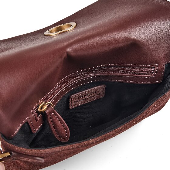 PINKO Love Soft Sac pochette Cuir véritable 20 cm