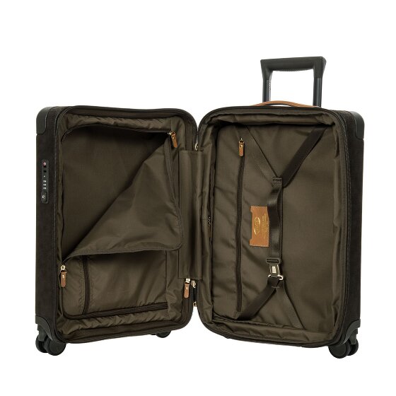 Bric's Life 4 roues Valise cabine S 55 cm avec soufflet d'extension