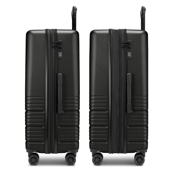 camel active Hanoi 4 roues Valise cabine L 78 cm avec soufflet d'extension