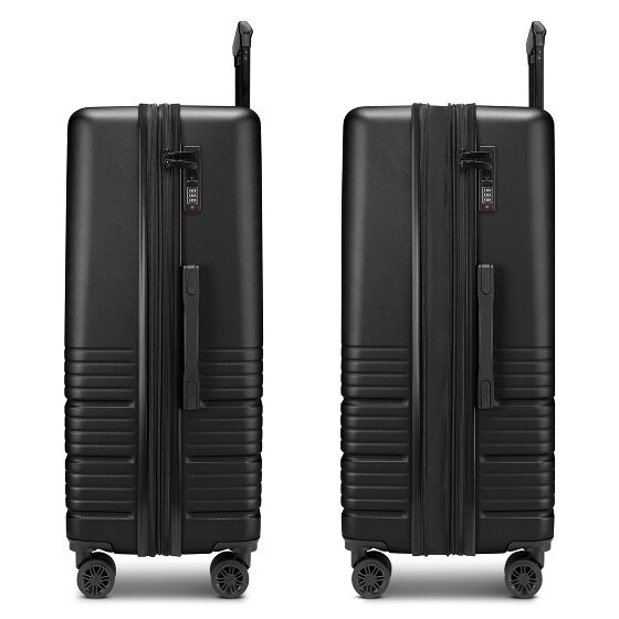 camel active Hanoi 4 roulettes Trolley L 78 cm avec soufflet d'extension