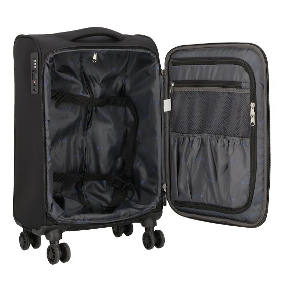 d&n Travel Line 9504 4 roulettes Trolley de cabine S 55 cm