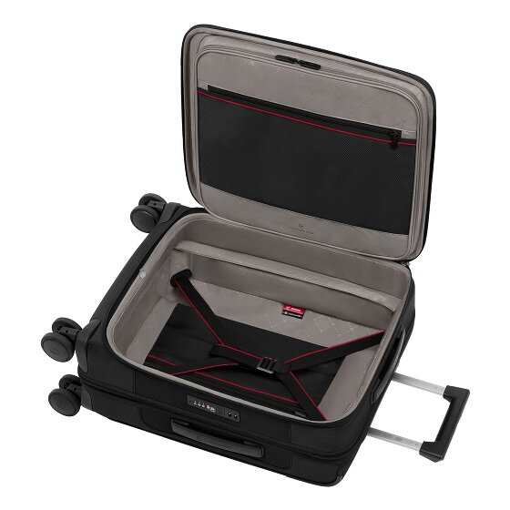 Victorinox Werks Traveler 7.0 4 roulettes Trolley de cabine 55 cm Compartiment pour ordinateur portable avec soufflet d'extension