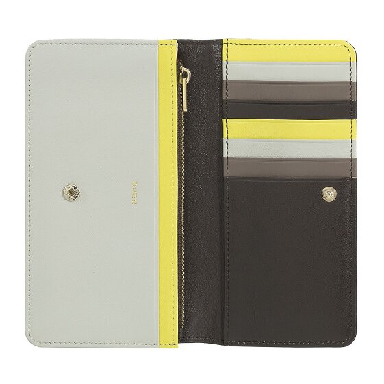 DuDu Porte-monnaie RFID en cuir 17,5 cm