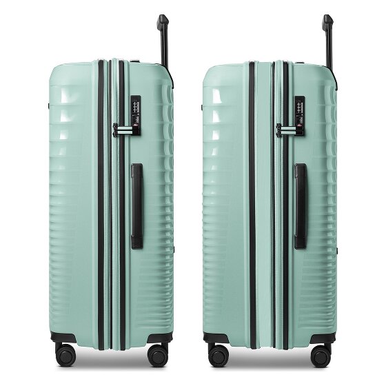 Farmhood Eco Edition 4 roues Valise cabine 77 cm avec soufflet d'extension